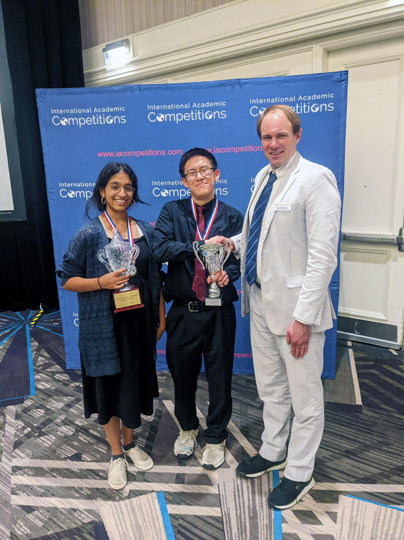 David Madden with Livingston High School (NJ), 2023 National History Bowl Varsity National Champions David Madden with Livingston High School (NJ), 2023 National History Bowl Varsity National Champions
