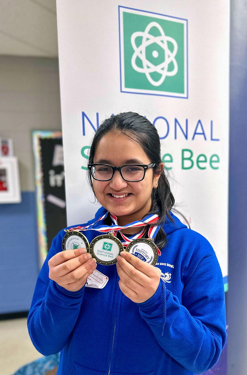 Annika Bansal, an International Academic Competitions Participant Annika Bansal, an International Academic Competitions Participant